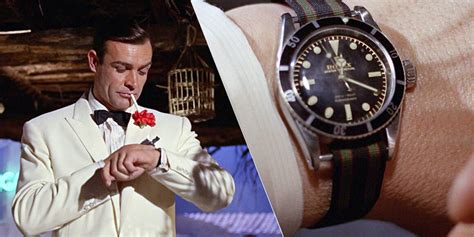 sean connery's rolex submariner in goldfinger|sean connery in the bond.